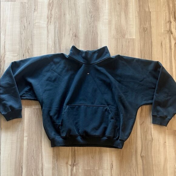 Yeezy Sweaters - Yeezy x Gap Engineered by Balenciaga High Neck Sweater 'Dark Blue'